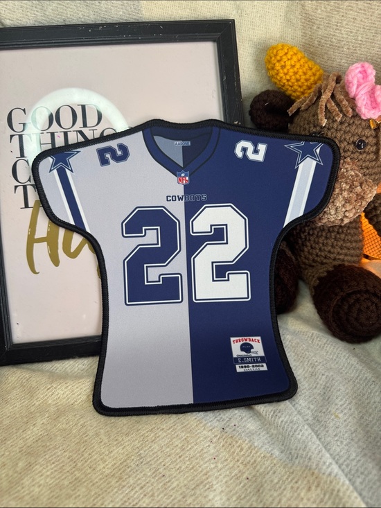 NFL Other - Navy and Gray Jersey Mouse Pad